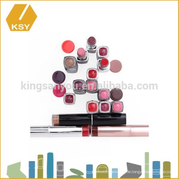 Taiwan Kosmetik Fabrik Make-up benutzerdefinierte leere Lippenstift Kunststoff-Rohr